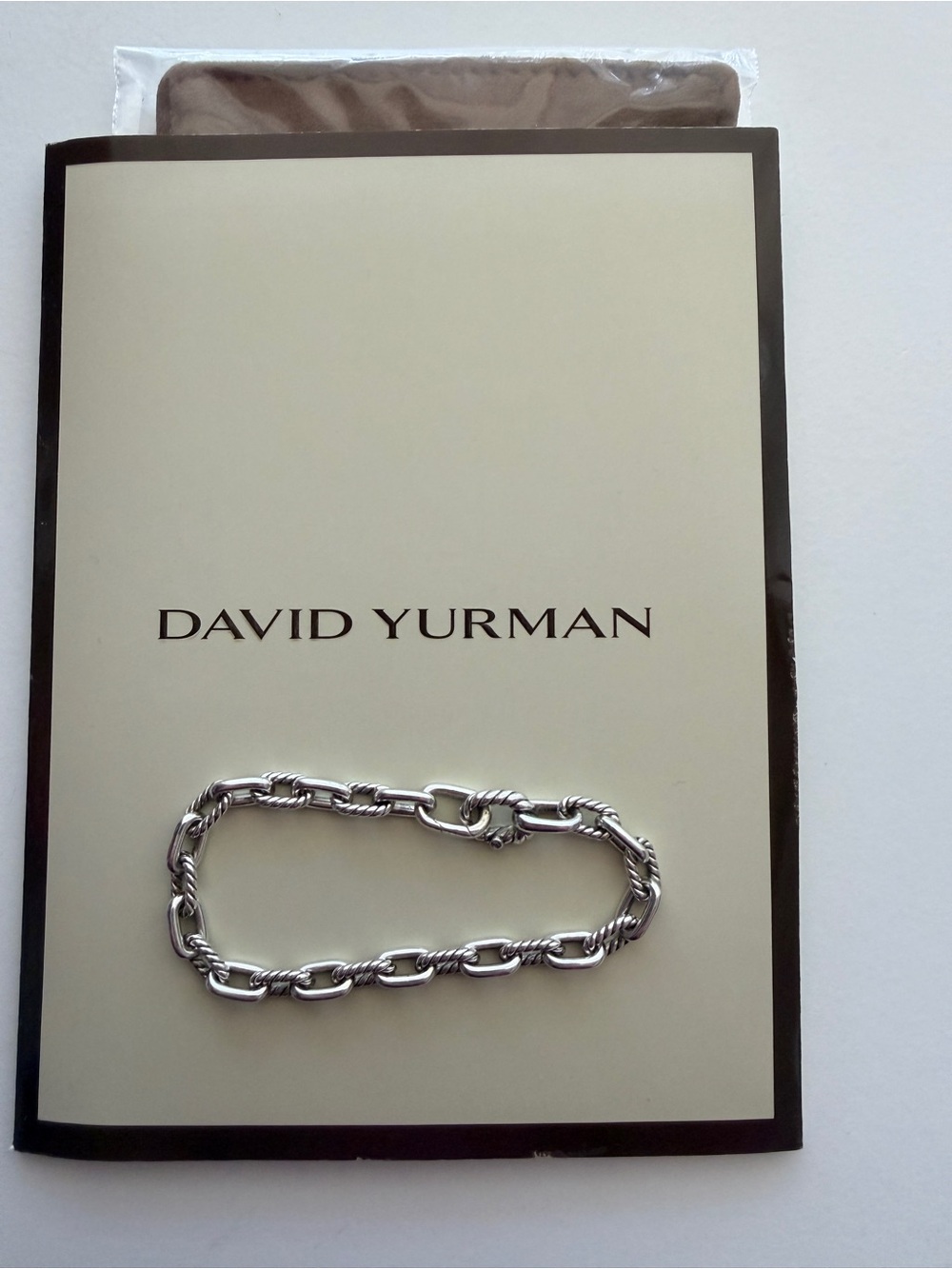 David Yurman DY MADISON® Silver CHAIN BRACELET, S, 5.5mm - Picture 13 of 16